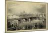 General View of London-W.H. Bartlett-Mounted Art Print