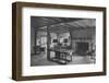 General view of lounge, Oakland Golf Club, Bayside, New York, 1923-null-Framed Photographic Print