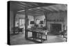 General view of lounge, Oakland Golf Club, Bayside, New York, 1923-null-Stretched Canvas