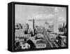 General View of Minneapolis-null-Framed Stretched Canvas