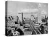 General View of Minneapolis-null-Stretched Canvas