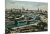 General View of Moscow. Postcard Sent in 1913-Russian Photographer-Mounted Giclee Print