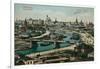 General View of Moscow. Postcard Sent in 1913-Russian Photographer-Framed Giclee Print