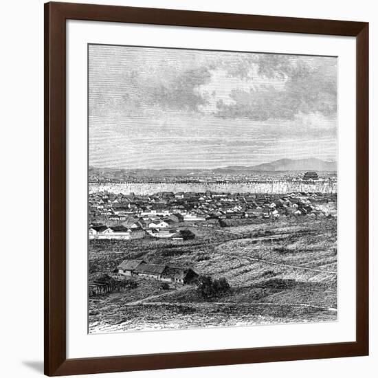 General View of Nanking, C1890-null-Framed Giclee Print