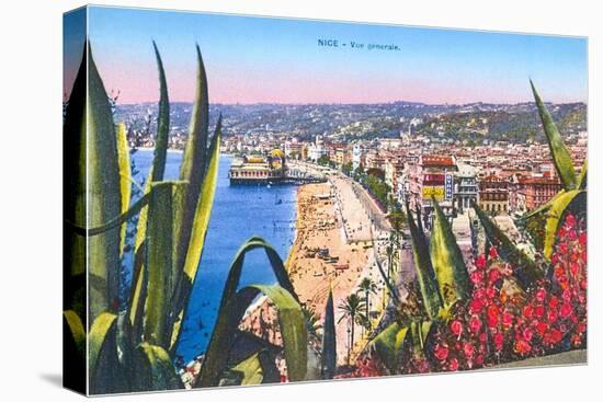 General View of Nice, France-null-Stretched Canvas
