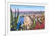 General View of Nice, France-null-Framed Premium Giclee Print