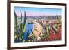 General View of Nice, France-null-Framed Premium Giclee Print