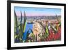 General View of Nice, France-null-Framed Premium Giclee Print