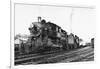 General View of Nyo&W Locomotive-null-Framed Premium Photographic Print