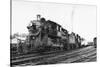 General View of Nyo&W Locomotive-null-Stretched Canvas