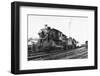 General View of Nyo&W Locomotive-null-Framed Photographic Print