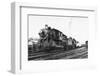 General View of Nyo&W Locomotive-null-Framed Photographic Print