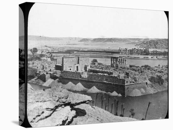 General View of Ruins, Philae, Egypt, C1890-Newton & Co-Stretched Canvas