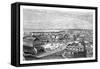 General View of San Juan Bautista, Puerto Rico, C1890-A Kohl-Framed Stretched Canvas