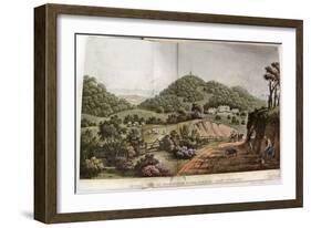 General View of Sherringham Bower, Norfolk: Abbot Upcher, C.1812-Humphry Repton-Framed Giclee Print