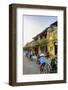 General view of shop houses and bicycles in Hoi An, Vietnam, Indochina, Southeast Asia, Asia-Alex Robinson-Framed Photographic Print