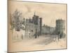 General View of St. Jamess Palace, from Pall Mall, 1902-Thomas Robert Way-Mounted Giclee Print