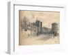 General View of St. Jamess Palace, from Pall Mall, 1902-Thomas Robert Way-Framed Giclee Print