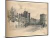 General View of St. Jamess Palace, from Pall Mall, 1902-Thomas Robert Way-Mounted Giclee Print