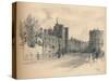 General View of St. Jamess Palace, from Pall Mall, 1902-Thomas Robert Way-Stretched Canvas