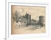 General View of St. Jamess Palace, from Pall Mall, 1902-Thomas Robert Way-Framed Giclee Print