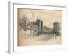 General View of St. Jamess Palace, from Pall Mall, 1902-Thomas Robert Way-Framed Giclee Print