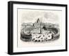 General View of St. Peters and the Vatican, Rome, Italy-null-Framed Giclee Print