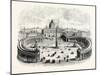 General View of St. Peters and the Vatican, Rome, Italy-null-Mounted Giclee Print