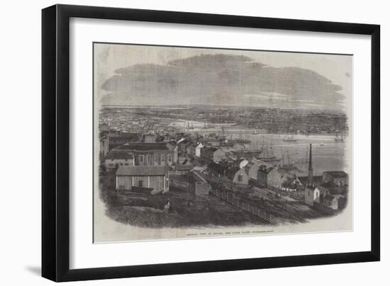 General View of Sydney, New South Wales-null-Framed Giclee Print