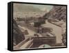 General View of Tanks and Cisterns, Aden-null-Framed Stretched Canvas