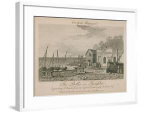 General View of the Baths at Brighton-null-Framed Giclee Print