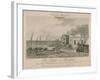 General View of the Baths at Brighton-null-Framed Giclee Print