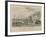 General View of the Baths at Brighton-null-Framed Giclee Print