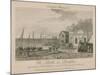 General View of the Baths at Brighton-null-Mounted Giclee Print