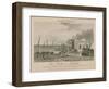 General View of the Baths at Brighton-null-Framed Giclee Print