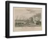 General View of the Baths at Brighton-null-Framed Giclee Print