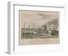 General View of the Baths at Brighton-null-Framed Giclee Print