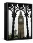 General View of the Big Ben Clock Tower-null-Framed Stretched Canvas