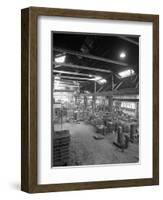 General View of the Foundry, at Green and Sons Ltd, South Yorkshire, Rotherham, 1963-Michael Walters-Framed Photographic Print