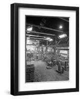 General View of the Foundry, at Green and Sons Ltd, South Yorkshire, Rotherham, 1963-Michael Walters-Framed Photographic Print