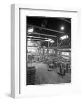 General View of the Foundry, at Green and Sons Ltd, South Yorkshire, Rotherham, 1963-Michael Walters-Framed Photographic Print