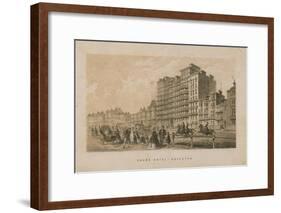 General View of the Grand Hotel in Brighton-null-Framed Giclee Print