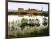 General View of the Grand Temple of Amen Ra, Egypt, 20th Century-null-Framed Giclee Print