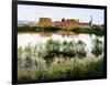 General View of the Grand Temple of Amen Ra, Egypt, 20th Century-null-Framed Giclee Print