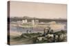 General View of the Island of Philae, Nubia-David Roberts-Stretched Canvas