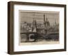 General View of the Kremlin, Moscow-null-Framed Giclee Print