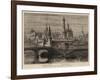 General View of the Kremlin, Moscow-null-Framed Giclee Print