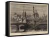 General View of the Kremlin, Moscow-null-Framed Stretched Canvas