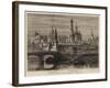General View of the Kremlin, Moscow-null-Framed Giclee Print