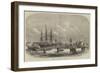 General View of the New Docks at Millwall-null-Framed Giclee Print